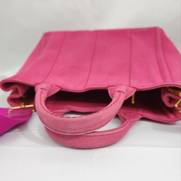 Pink Prada Canapa PM size - Picture 9 of 12